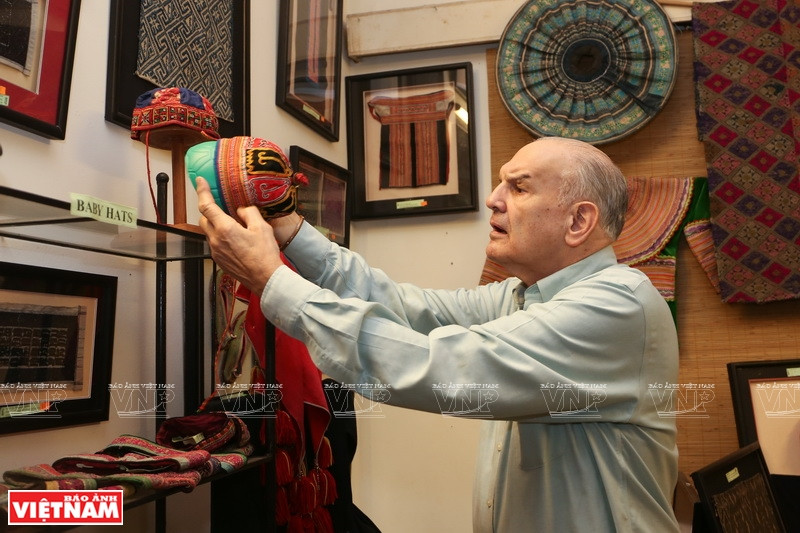 La cesta de Ede es una de los objetos favoritos en la colección de Mark Rapoport. (Foto: VNA)