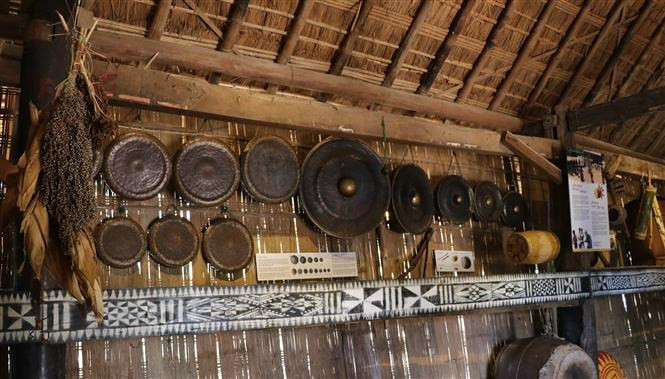 La preservación de la cultura de gong ayudará a conservar los valores culturales étnicos. (Foto: VNA)