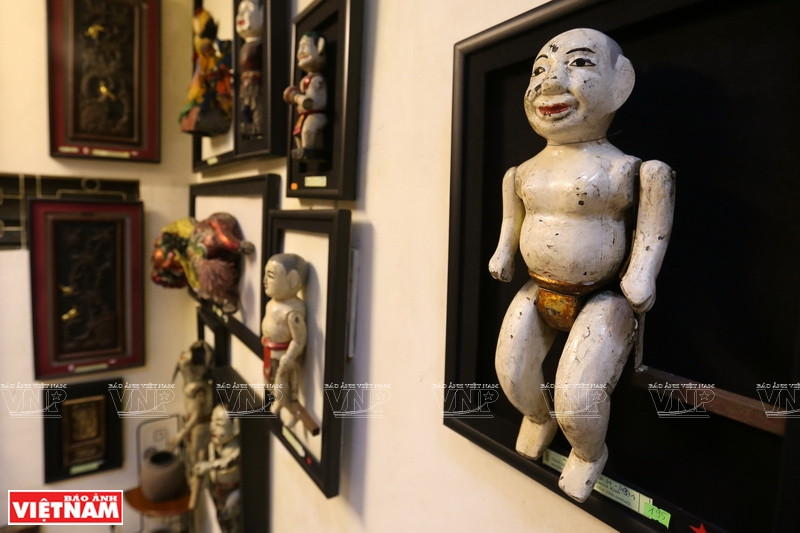 La máscara de madera de las etnias del Altiplanicie Occidental. (Foto: VNA)