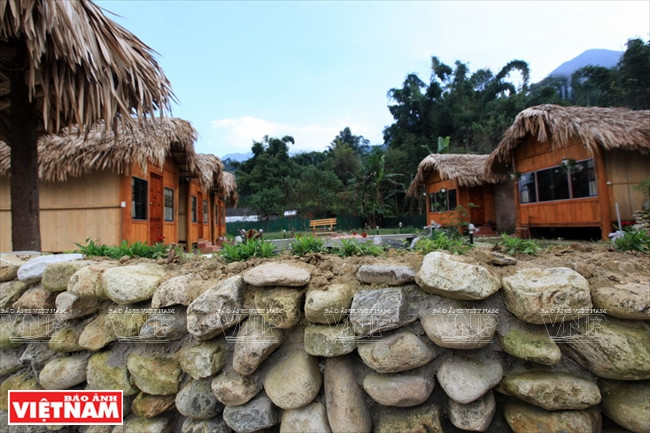 Homestay en el pueblo de Ta Van es una buena opción para los turistas que desean sumergirse en la vida de la gente de la etnia Mong. (Fuente: VNA) 
