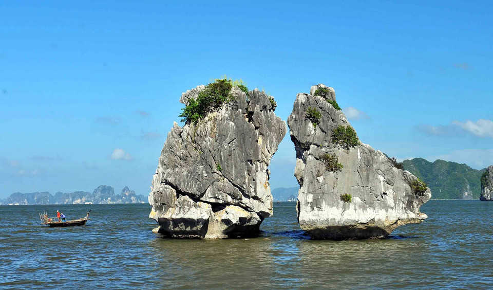 El patrimonio natural mundial de la bahía de Ha Long posee valores singulares (Fuente: VNA)