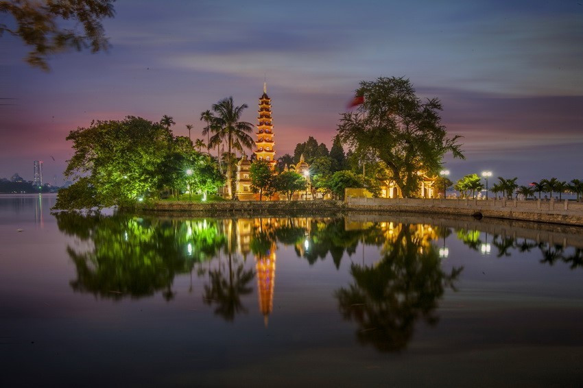 La pagoda de Tran Quoc (Fuente:VNA)