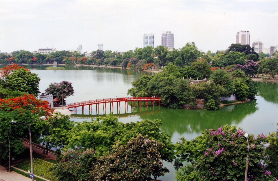 El lago de Hoan Kiem (Fuente:VNA)