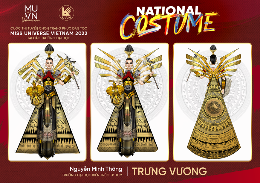 Los trajes reflejan las particularidades culturales tradicionales de Vietnam (Fuente: Comité Organizador)