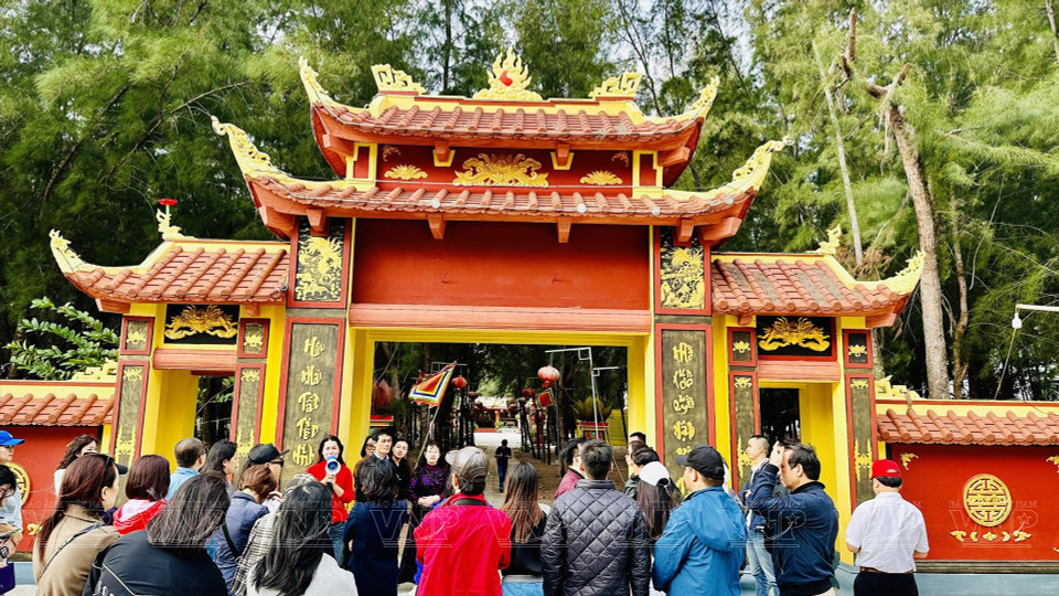 Una pagoda en Con Den. (Foto: VNA)