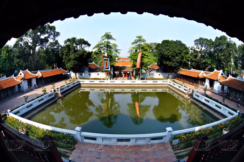 Van Mieu- Quoc Tu Giam (Templo de la Literatura) (Fuente: VNA)