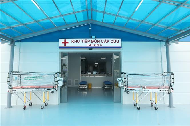 Área de atención de emergencias del hospital (Foto: VNA)