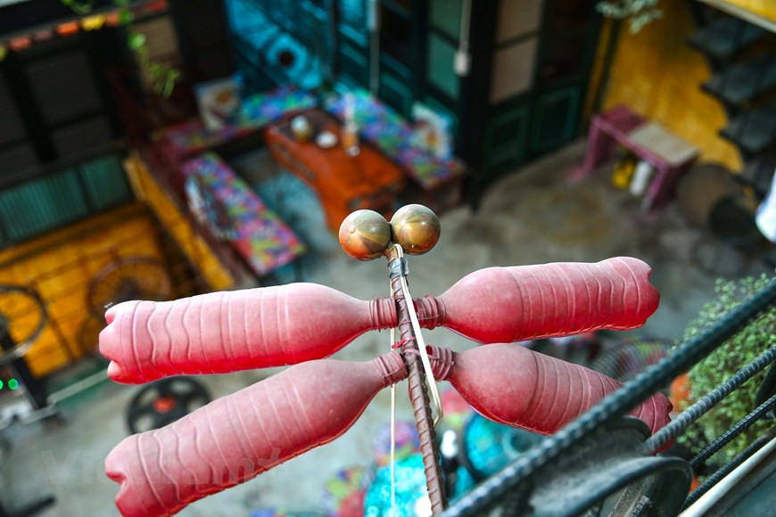 Los desechos se convirtieron en objetos bellos y útiles (Fuente:VNA)