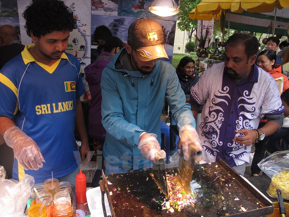 La representación de Sri Lanka. (Fuente: VNA)