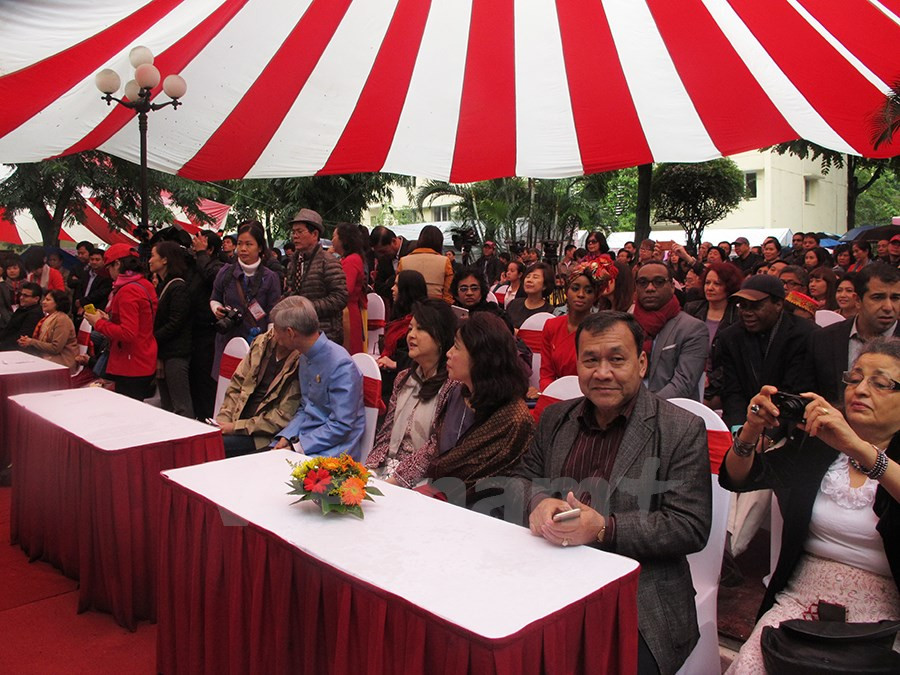 El evento efectuado el pasado fin de semana atrajo a visitantes nacionales y extranjeros. (Fuente: VNA)