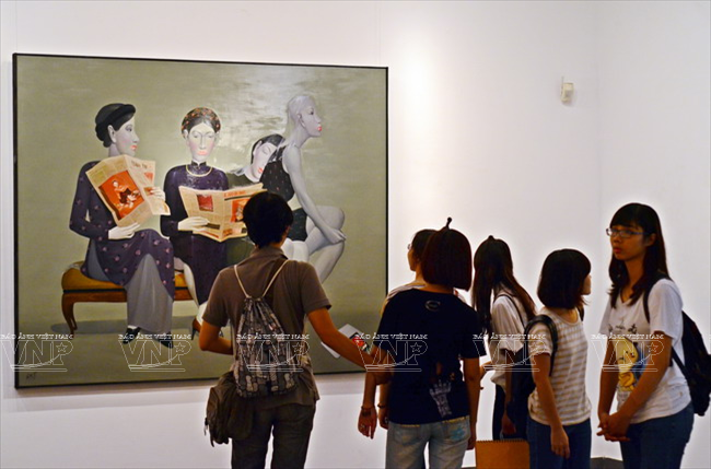  La La exposición “La vida de los maniquíes” atrae mucha atención de los amantes del arte (Fuente: Revista Vietnam)