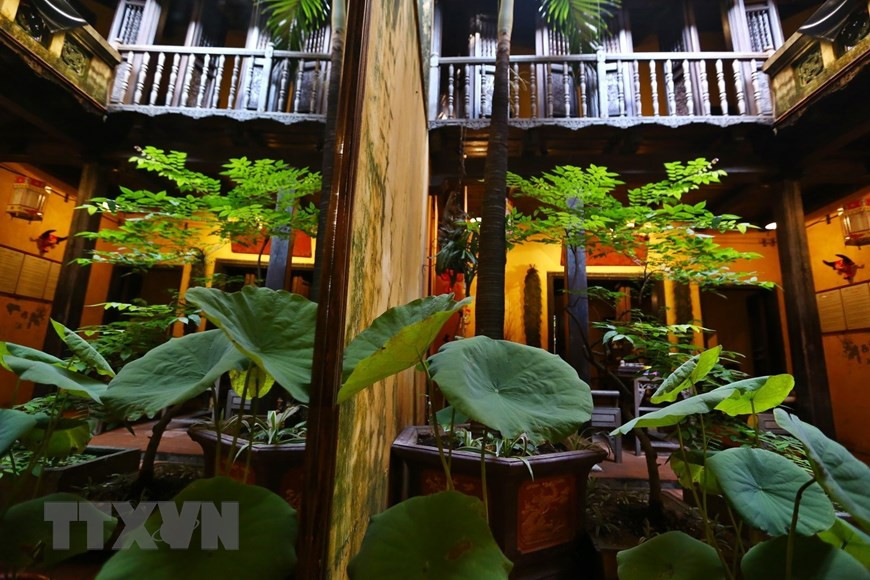 Espacio para disfrutar el té y recibir a los visitantes (Fuente: VNA)