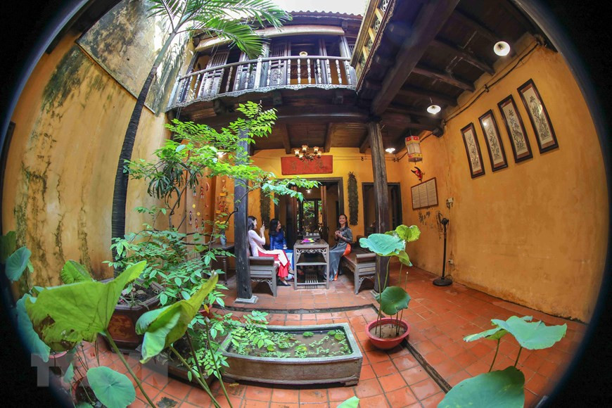 El espacio en el primer piso de la vivienda (Fuente: VNA)