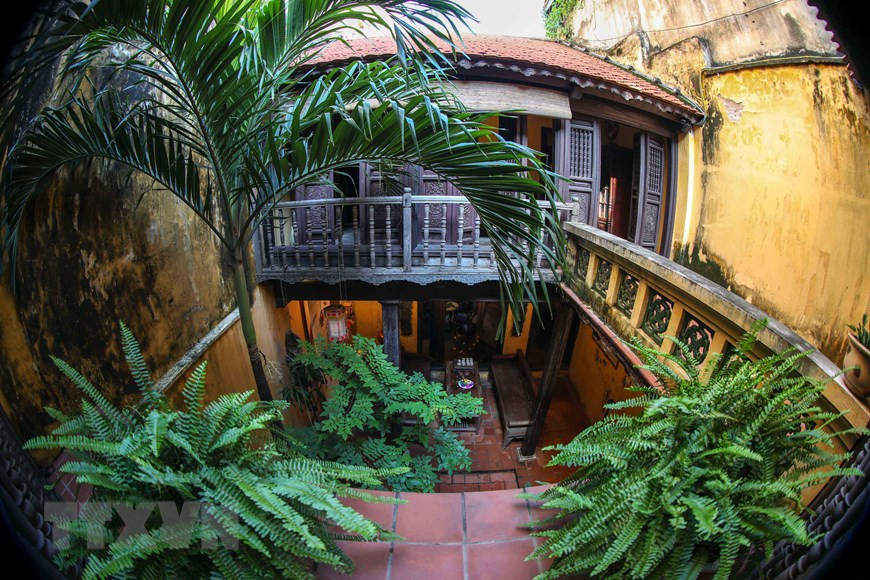 Con una arquitectura armónica, el ambiente dentro de la casa se mantiene fresco todo el año (Fuente: VNA)