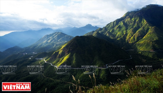 Paso de montaña O Quy Ho, en la provincia de Lao Cai (Foto: VNA)