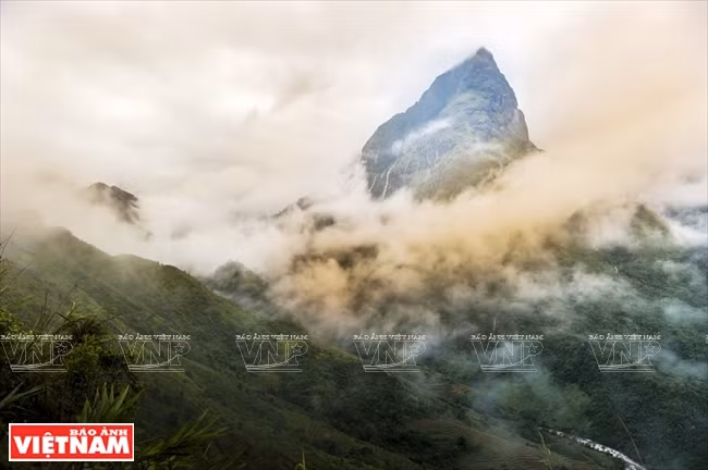 Paso de montaña O Quy Ho, en la provincia de Lao Cai (Foto: VNA)