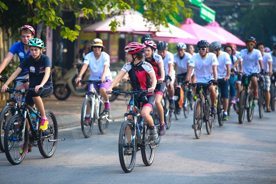 La actividad No Comercialice Rinocerontes forma parte del programa Acción Conjunta para Cambios, un proyecto de cooperación Vietnam – Estados Unidos. (Fuente: VNA)