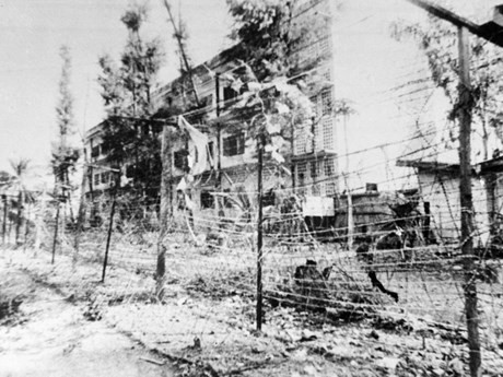 Bajo el régimen de Pol Pot - Ieng Sary, el Bachillerato Tuol Sleng en Phnom Penh se convirtió en una prisión llamada S.21, que se convirtió en un lugar de prisión, tortura y ejecución de aquellos en contra del régimen. (Fuente: VNA)