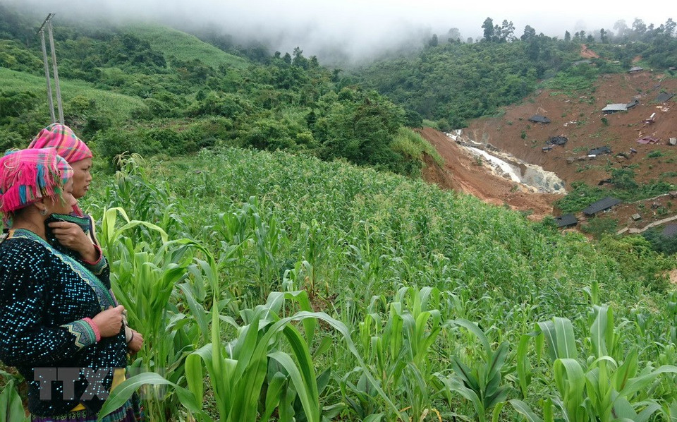 Pobladores de San Tung sufren severas pérdidas por las inundaciones (Fuente: VNA)