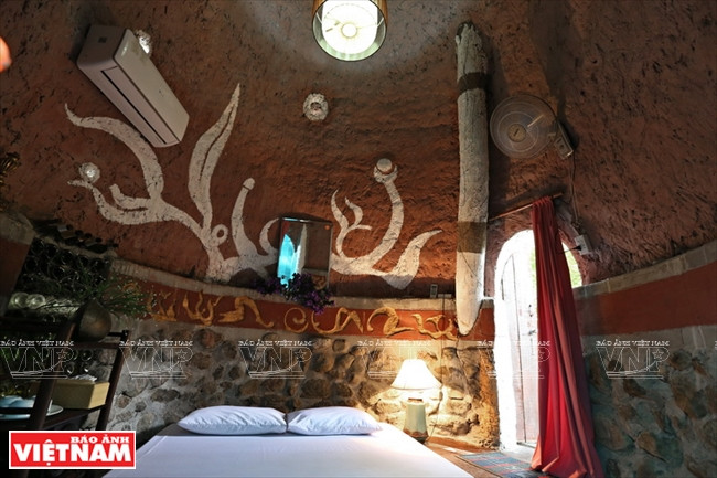 Con la forma de un hongo, el espacio parece más grande (Fuente: Revista Vietnam)