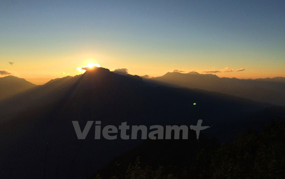 El crepúsculo en Lao Than. (Fuente: VNA)