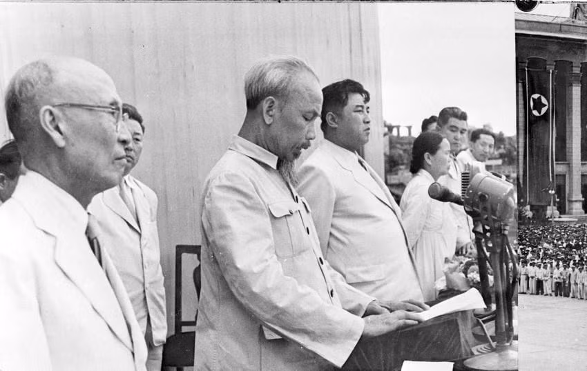 El Presidente Ho Chi Minh asistió a la ceremonia de recepción (Fuente:VNA)