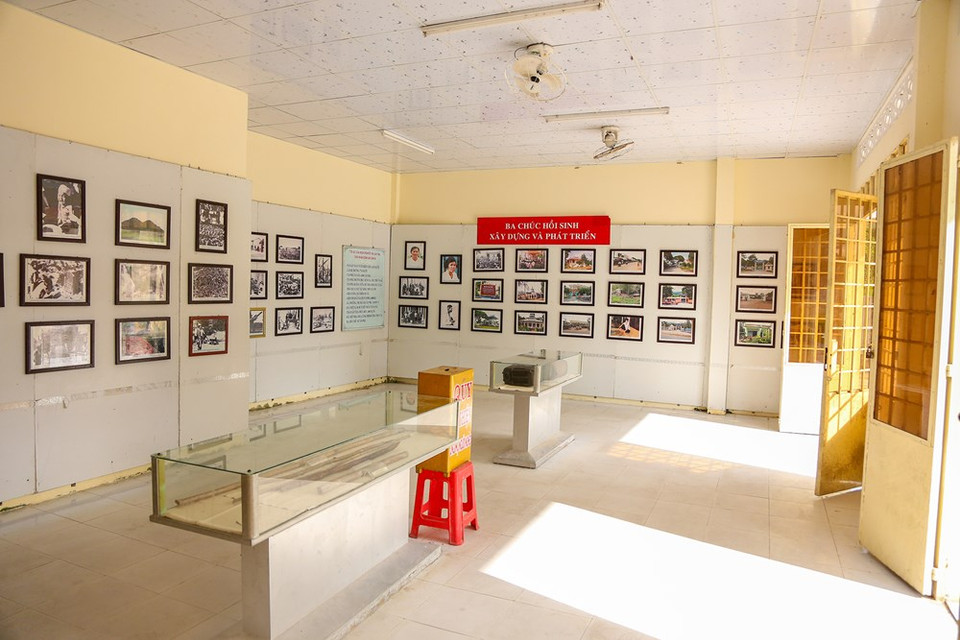 El lugar conserva las herramientas que el ejército Pol Pot usó para matar a la gente de Ba Chuc. (Fuente: VietnamPlus)