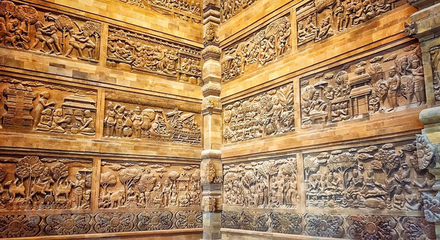 Los relieves son extremadamente únicos e impresionantes. (Fuente: Vietnam+)