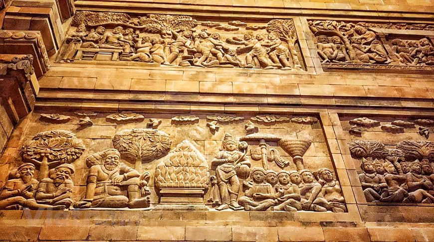 La Pagoda de Tam Chuc, elegida como sede para la celebración del Día de Vesak, es el "corazón" de la edición este año de ese gran festejo, a la vez que constituye el principal destino para el viaje de los delegados nacionales y extranjeros, y de decenas de miles de seguidores budistas. (Fuente: Vietnam+)