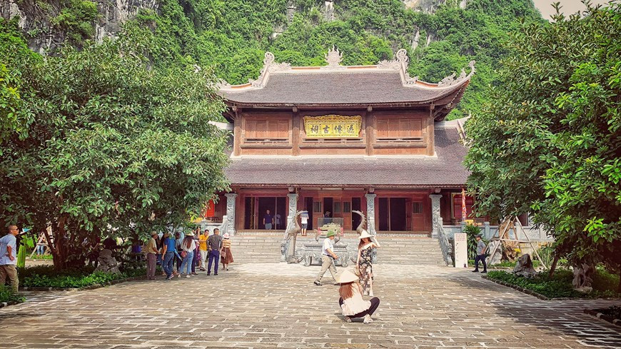 Una parte del complejo Trang An (Foto: Vietnamplus)