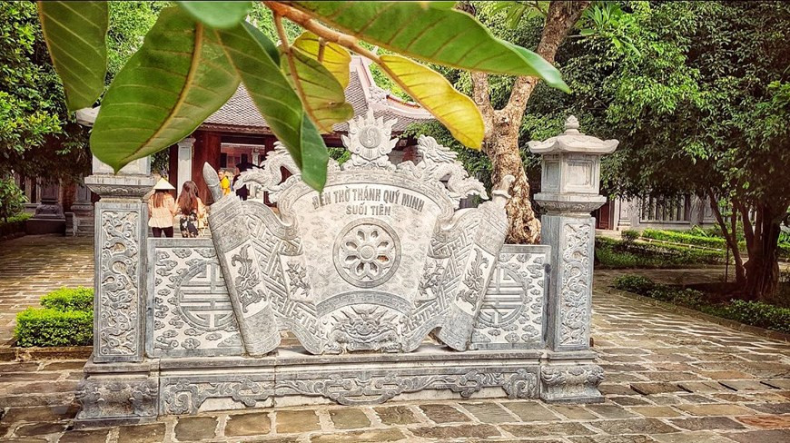 El templo de Suoi Tien (Foto: Vietnamplus)