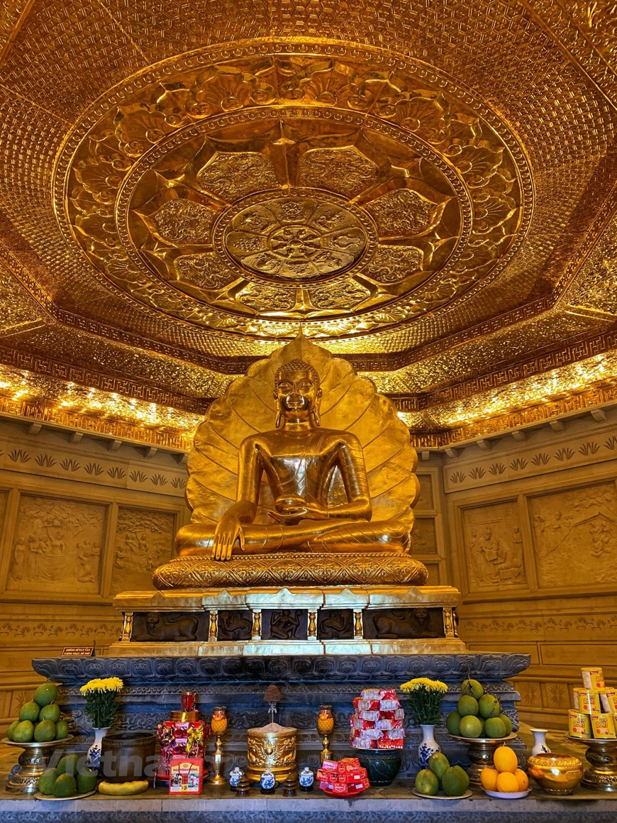 La pagoda de Bai Dinh acogió el Día de Vesak de la ONU en 2008 (Foto: Vietnamplus)