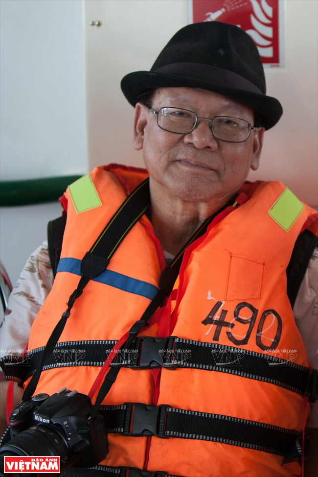 El periodista Nguyen Phuong Hung, editor en jefe de la radioemisora KBC de vietnamitas en el ultramar, quien ha participado en diversos viajeros similares.