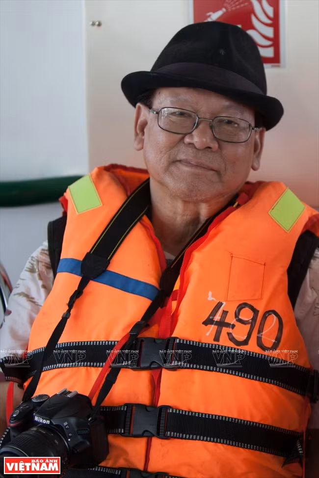El periodista Nguyen Phuong Hung, editor en jefe de la radioemisora KBC de vietnamitas en el ultramar, quien ha participado en diversos viajeros similares.