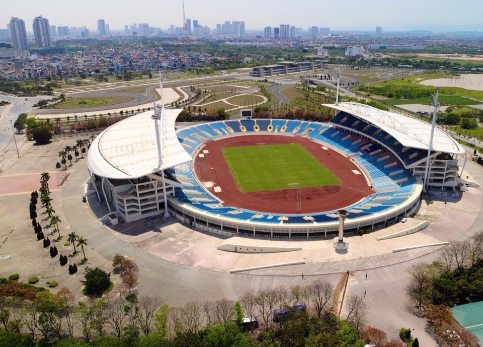 El estadio My Dinh está listo para SEA Games 31. (Fuente: VNA)