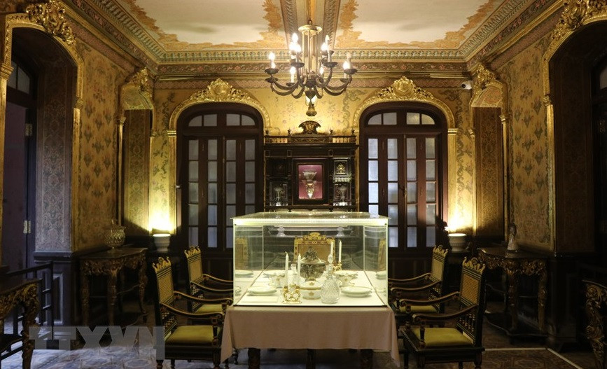 Habitaciones lujosas de estilo europeo en el palacio An Dinh (Fuente: VNA)