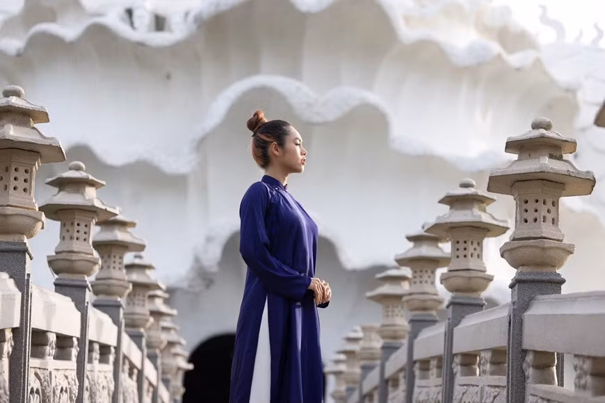 La pagoda Thien Lam, también conocida como la pagoda Go Ken, es uno de los templos sagrados de Tay Ninh con muchas historias espirituales interesantes. (Foto: CTV/Vietnam+)