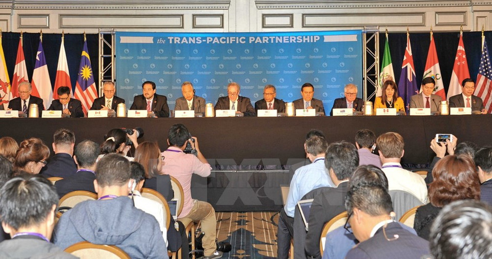 Los ministros de las partes integrantes de TPP 