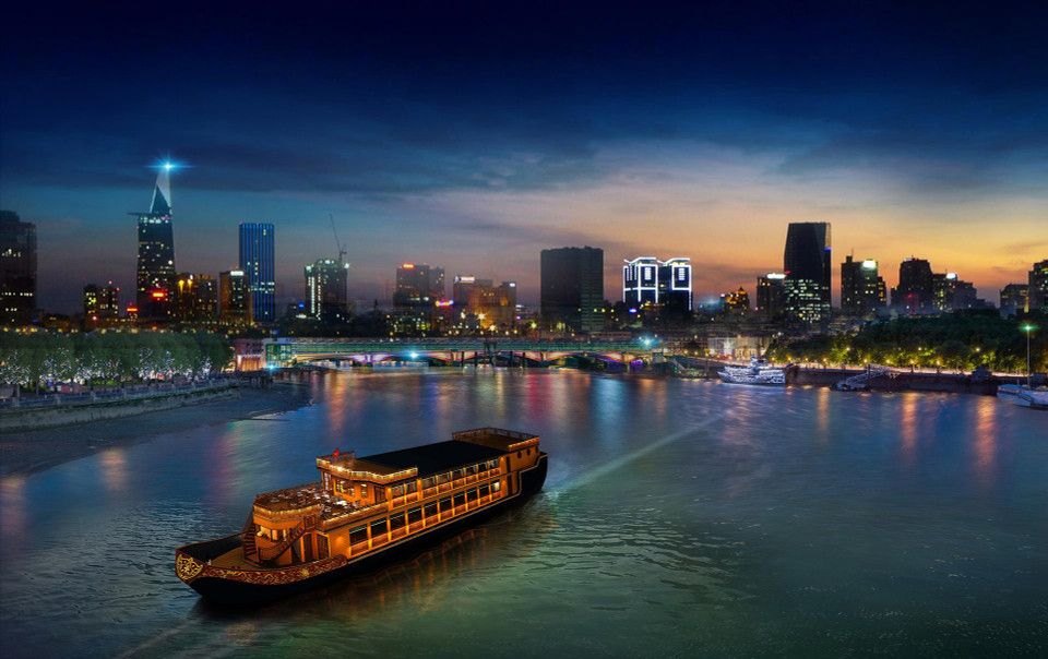 Un crucero por el apacible río Saigón (Foto: Revista Ilustrada de Vietnam)