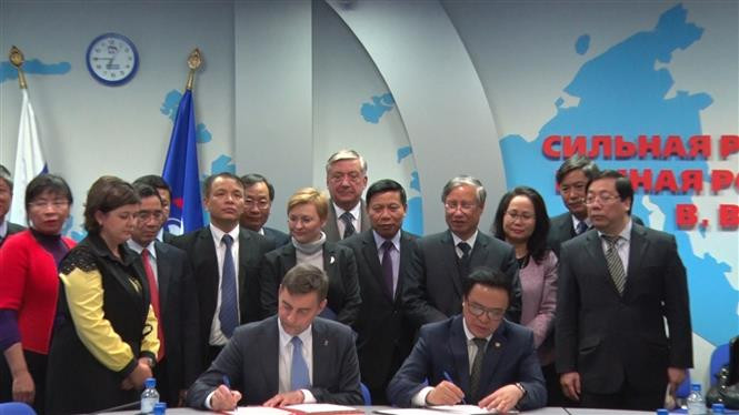 Vietnam y Rusia fortalecen cooperación partidista (Fuente: VNA)