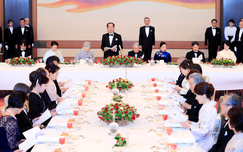 El Emperador y la Emperatriz de Japón presidirán un banquete estatal dedicado al mandatario vietnamita y a su esposa (Fuente: VNA)