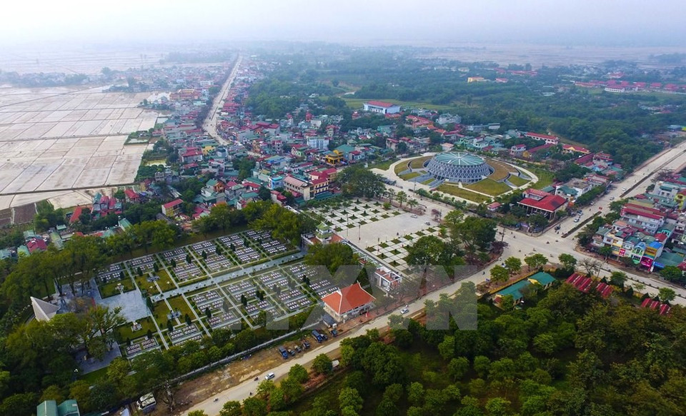 Vista desde arriba de una parte de la ciudad (Fuente: VNA)