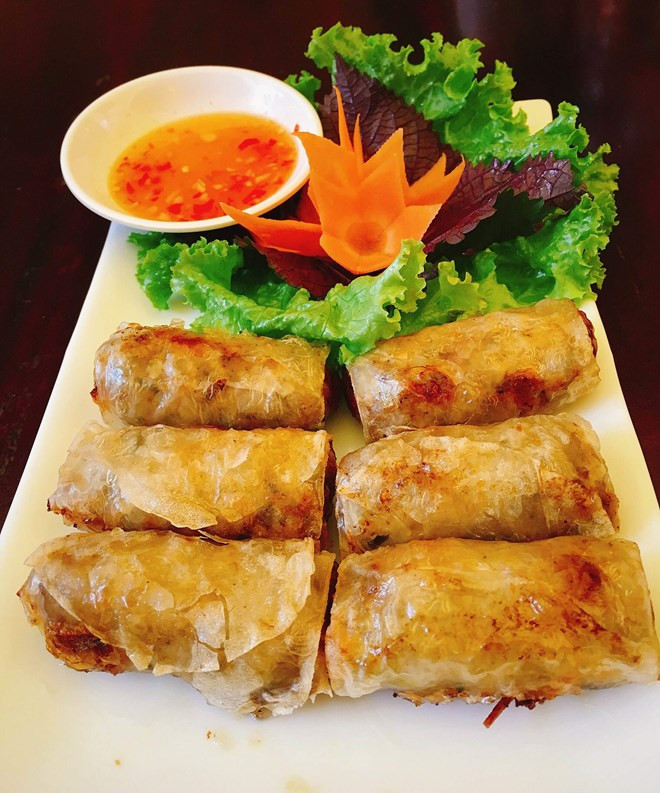 Rollito de primavera frito, plato más popular de Vietnam (Fuente:VNA)