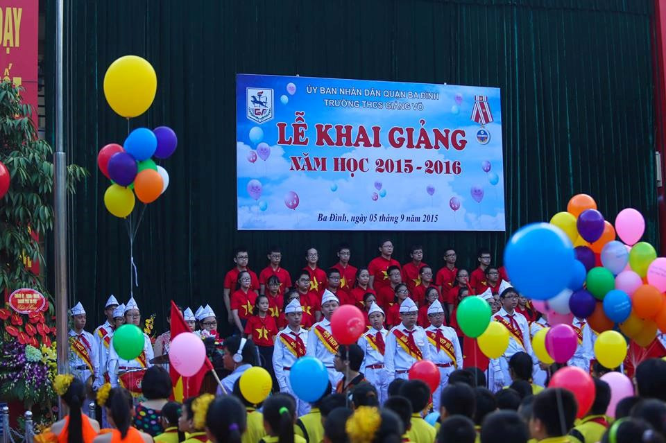 La escuela Giang Vo, Hanoi (Fuente: VNA)