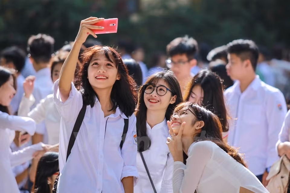 La apertura del nuevo año académico se efectúa simultáneamente en todo el país (Fuente: VNA)