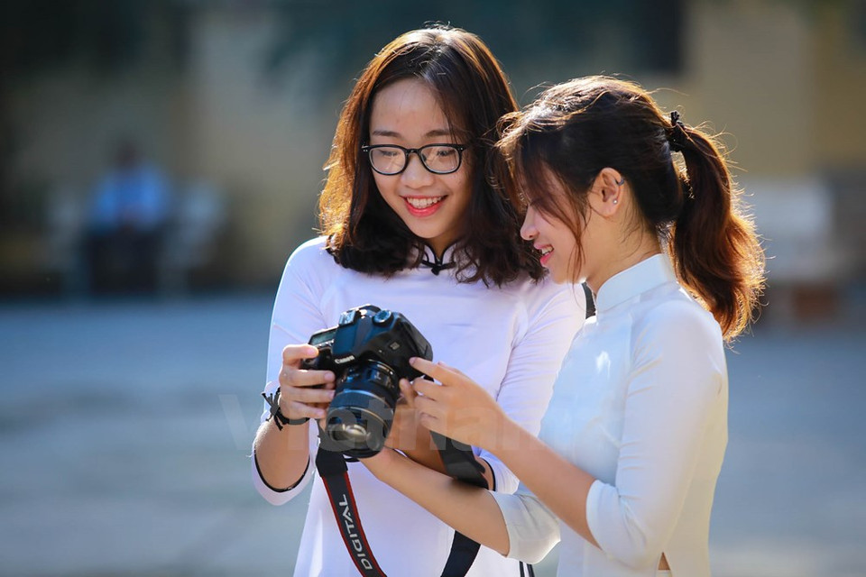 Las sonrisas soleadas (Fuente: VNA)