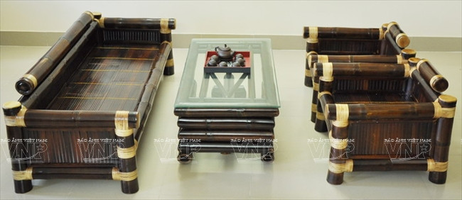 Un set de muebles que ganó favoritismo de clientes foráneos (Fuente: VNA)