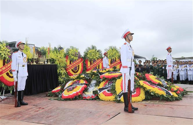 Presidente Tran Dai Quang ya reposa en paz en la provincia de Ninh Binh, su tierra natal (Fuente: VNA)