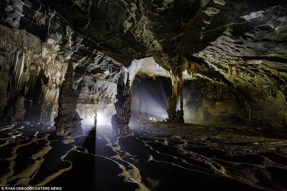 Se trata de una parte ampliada de Hang Tien (Cueva de Hada) en Phong Nha - Ke Bang, patrimonio natural de la humanidad. (Foto de Ryan Deboodt/DM)