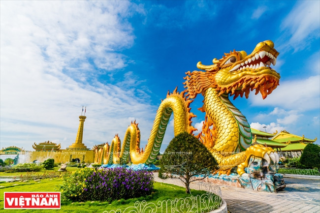 El complejo turístico de Dai Nam, uno de los estudios fílmicos más grandes en Vietnam.